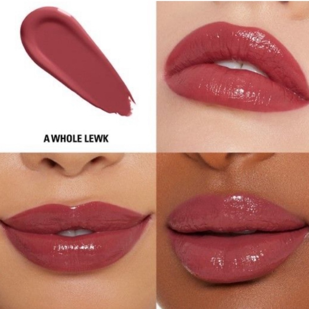 Kylie Cosmetics High Gloss Lip Gloss A Whole Lewk Deep Rose Shiny Finish